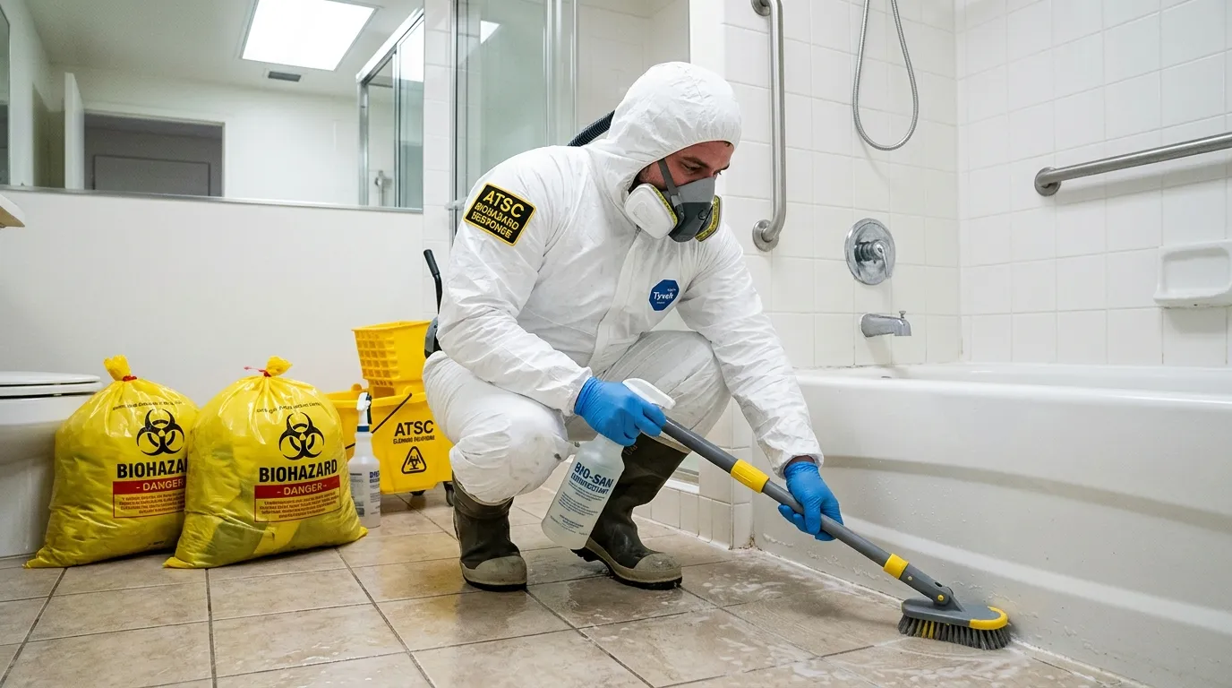 Decontamination equipment deployed for Blood Cleanup in Southglenn